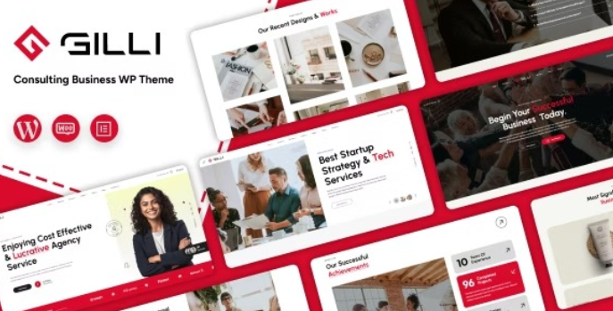 Gilli – Business Consulting WordPress Theme