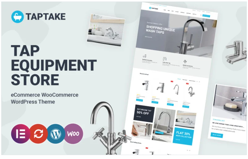 TapTake – Bathroom and Sanitary WooCommerce Theme