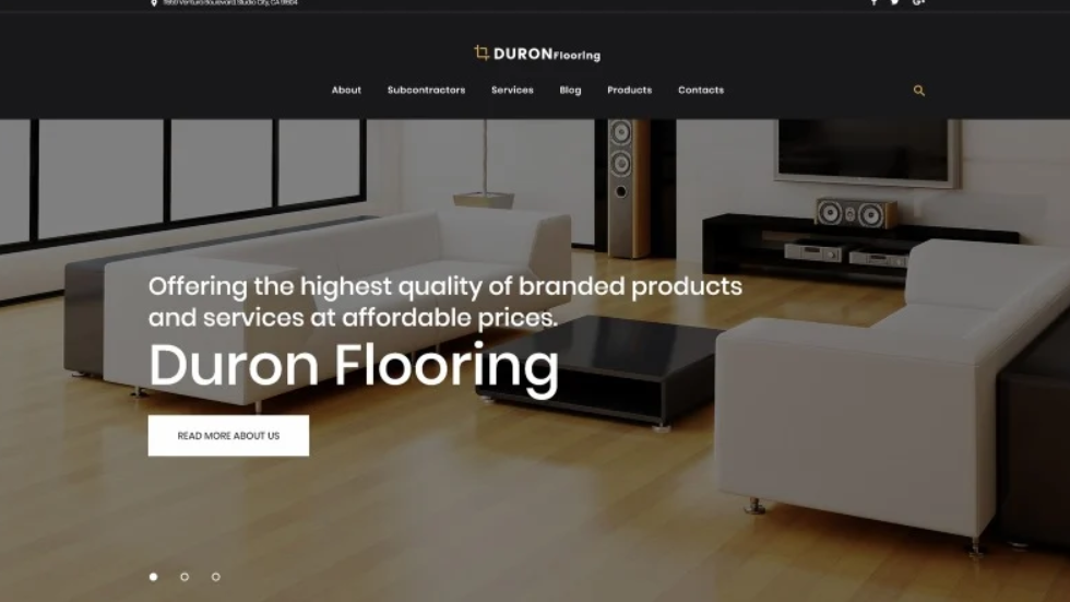 DuronFlooring – Interior & Furniture and Flooring WordPress Theme