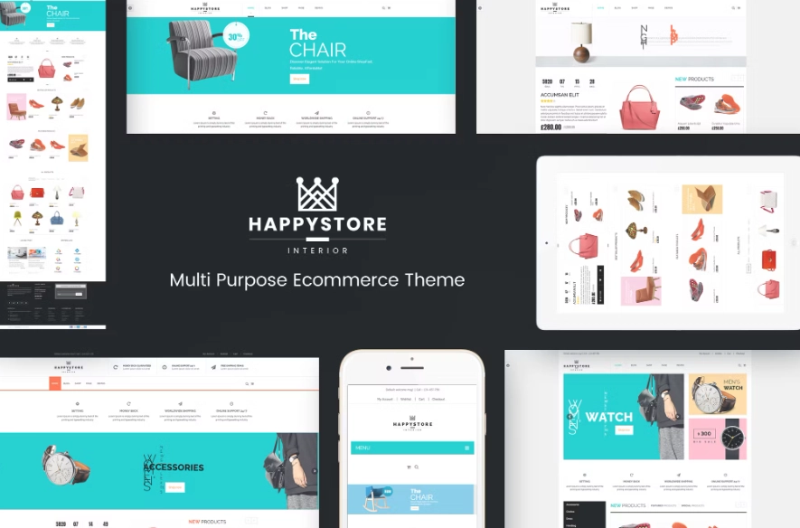 HappyStore – WordPress WooCommerce Theme