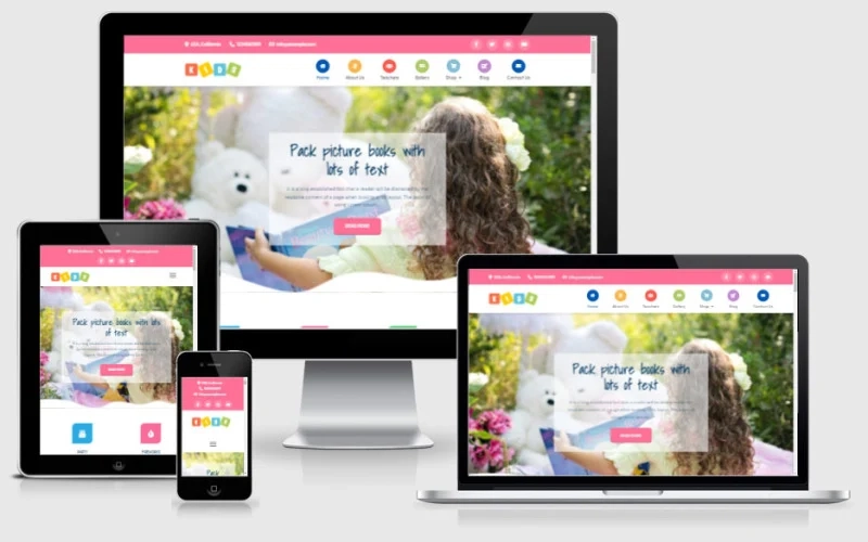 Creativ Preschool Pro – Clean and Modern Kids Theme WordPress Theme