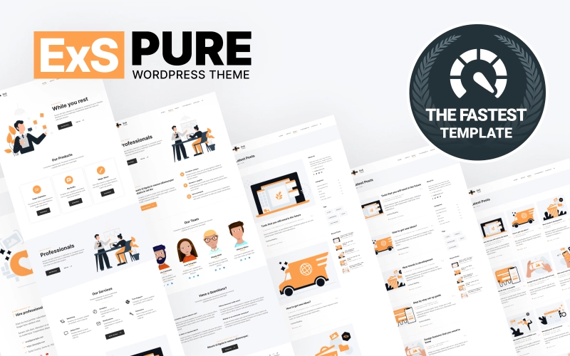 ExS – Business Agency and Blogging WordPress Theme