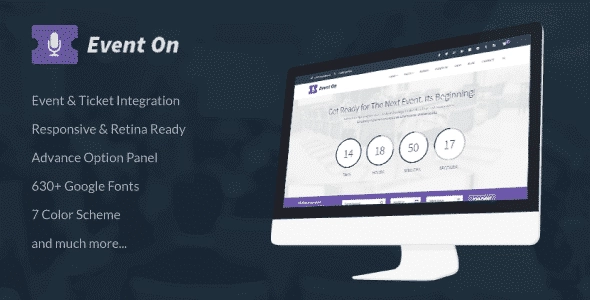 Event On – Conference WordPress Theme
