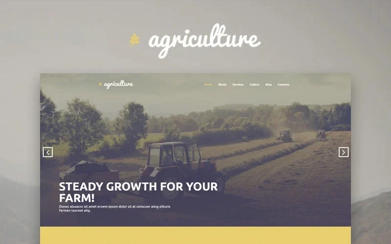 Agriculture – Crop Farming WordPress Elementor Theme WordPress Theme