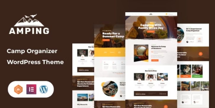 Amping – Camp Organizer WordPress Theme