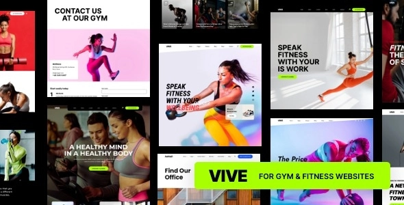 Vive | Fitness Gym WordPress