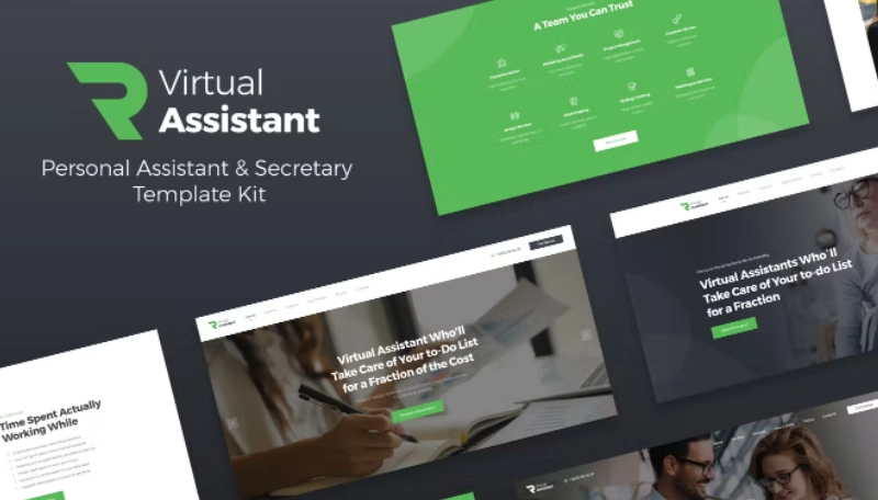 Revirta – Virtual Assistant Business Template