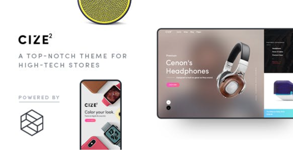 Cize – A Top Notch Theme For High Tech Stores