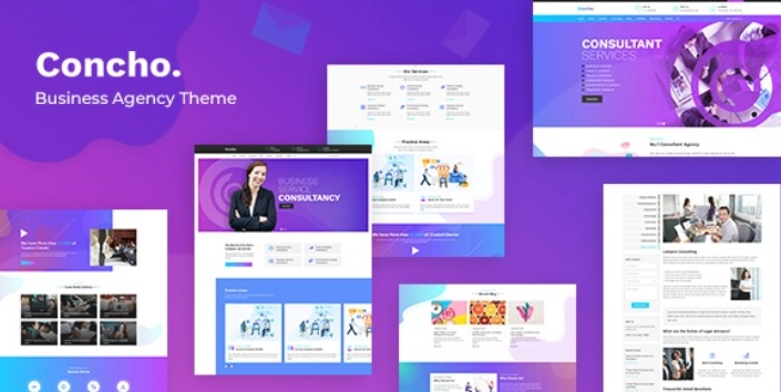 Concho  – Consulting Services WordPress Theme