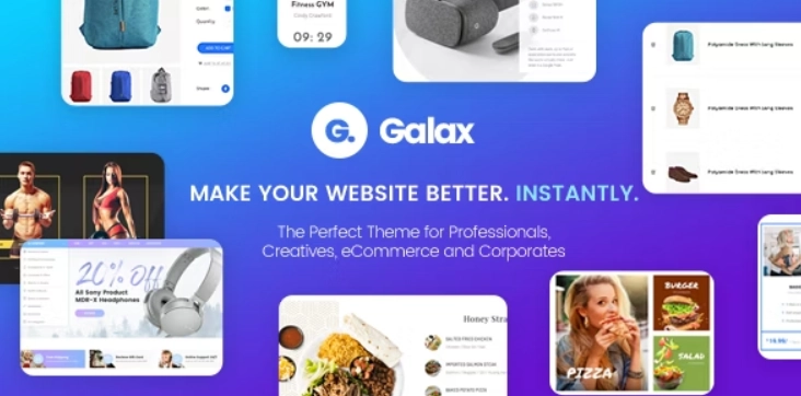 Galax – eCommerce Multi-Purpose WordPress Theme