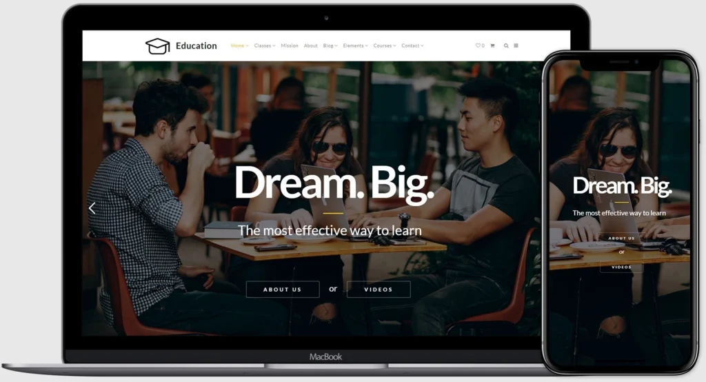 VisualModo – Education WordPress Theme