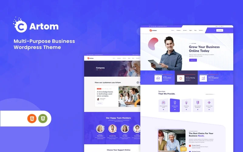 Artom – Business WordPress Theme