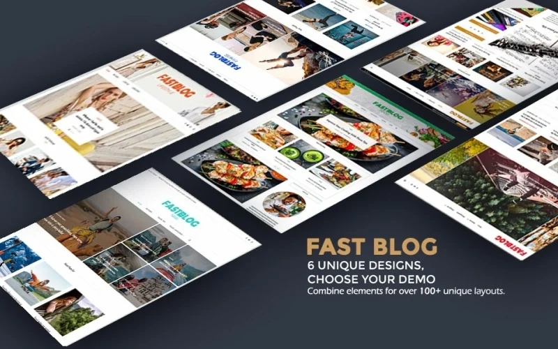 FastBlog – The Perfect Blog WordPress Theme