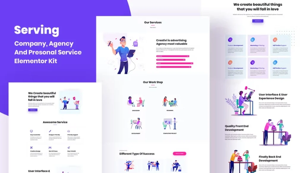 Serving – Service & Business Template
