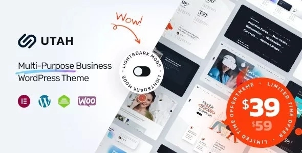 Utah – Multi-Purpose Business WordPress Theme
