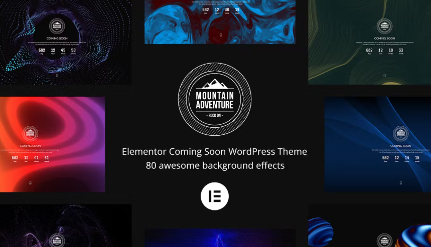 Mountain – Elementor Coming Soon WordPress Theme