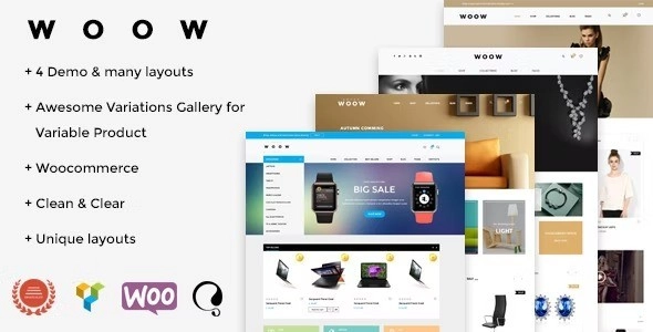 WOOW – Responsive WooCommerce Theme
