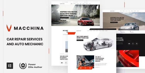 Macchina – Auto Repair WordPress