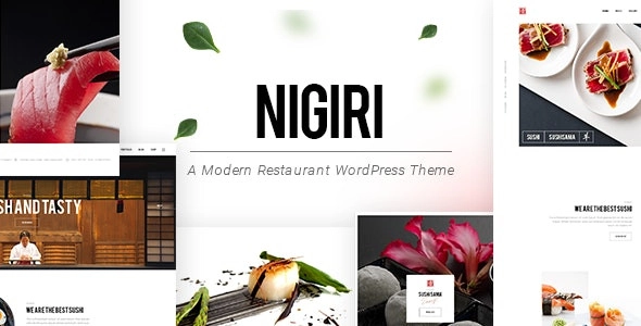 Nigiri – Restaurant Theme
