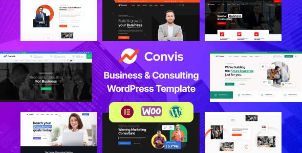 Convis – Consulting Business Elementor WordPress Theme