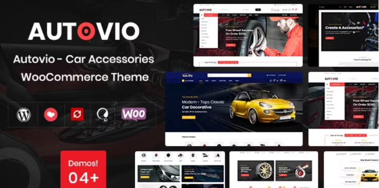 Autovio – Car Accessories WooCommerce Theme