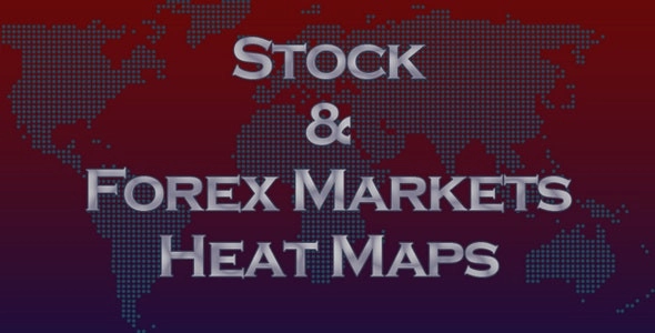 Stock and Forex Markets Heat Maps