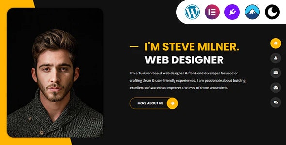 Tunis – Personal Portfolio WordPress Resume Theme