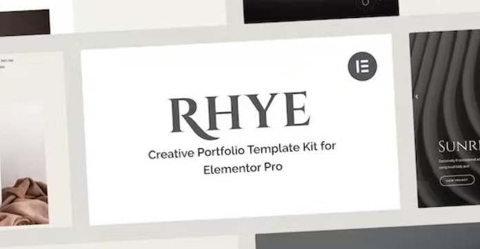 Rhye – Creative Portfolio Elementor Pro Template