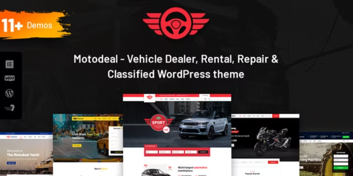 Motodeal – Car Dealer & Classified WordPress Theme