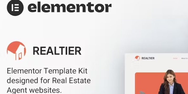 Realtier – Real Estate & Property Agent Elementor Template