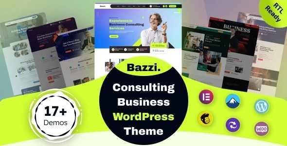 Bazzi – Business Consulting WordPress Theme