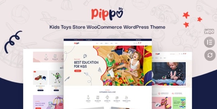 Pippo – Kids Toys Store WooCommerce WordPress Theme