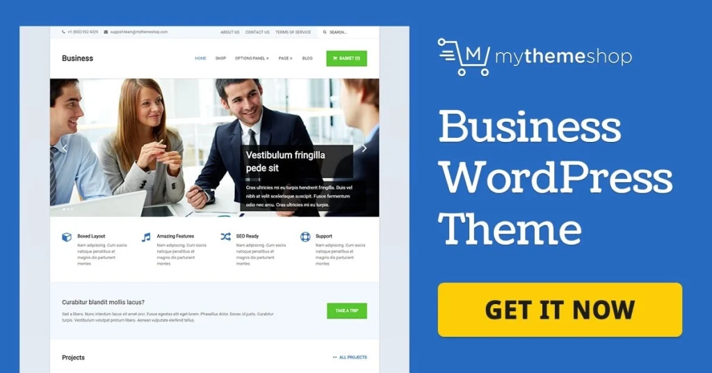 MyThemeShop Business – WordPress Theme