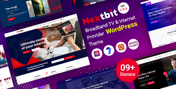 Nextbit – TV & Internet WordPress Theme