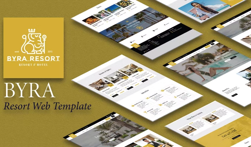 Byra – Hotel & Resort Elementor Template