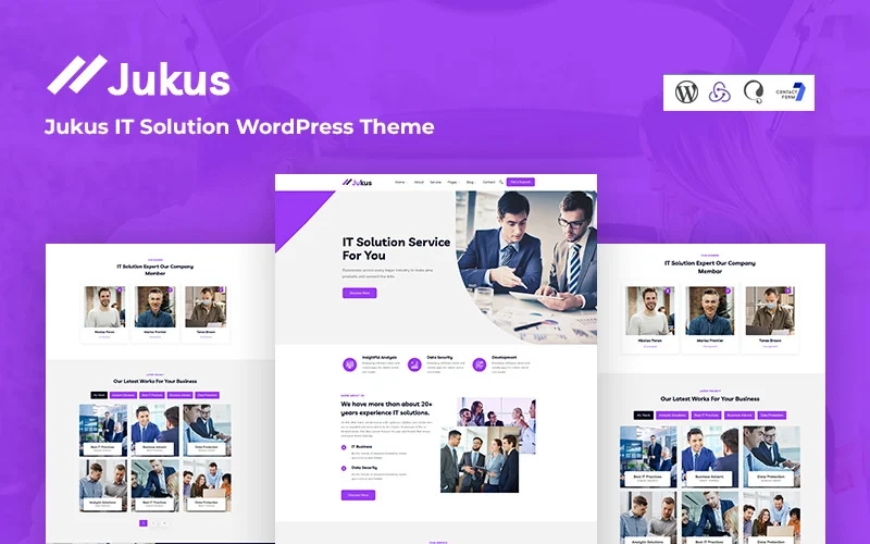 Jukus – IT Solution WordPress Theme