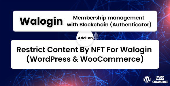 Restrict Content By NFT For Walogin