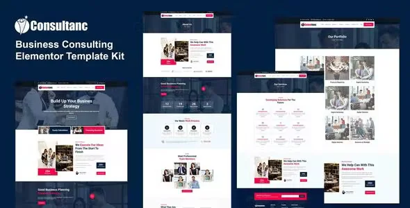 Consultanc Business Elementor Template Kit