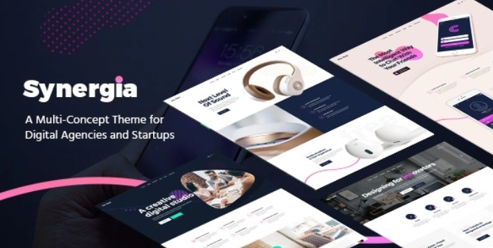 Synergia – Digital Agency Theme
