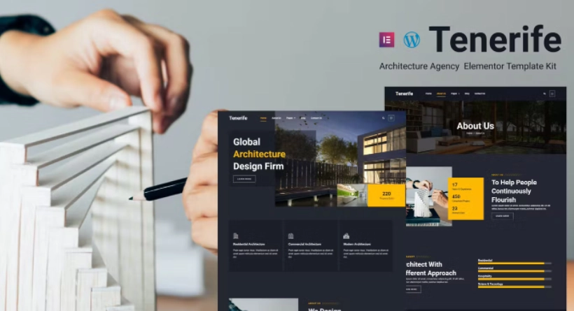 Tenerife – Architecture Agency Elementor Template