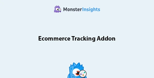MonsterInsights eCommerce Tracking Addon
