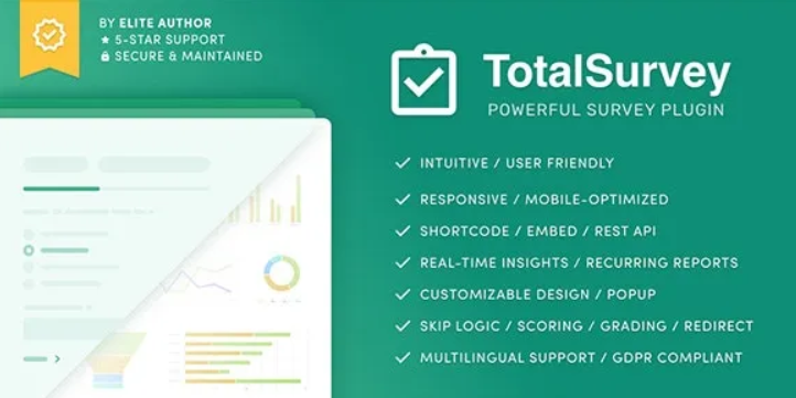 Total Survey – Responsive WordPress Survey Plugin
