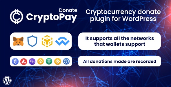 CryptoPay Donate Plugin