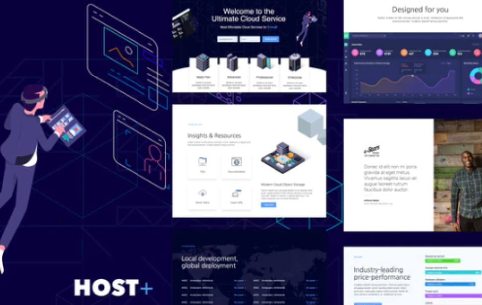 Hostplus – Hosting Services Template