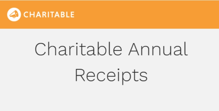 Charitable – Annual Receipts