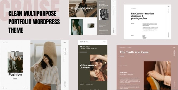 Craise – Multi-Purpose WordPress Portfolio Theme