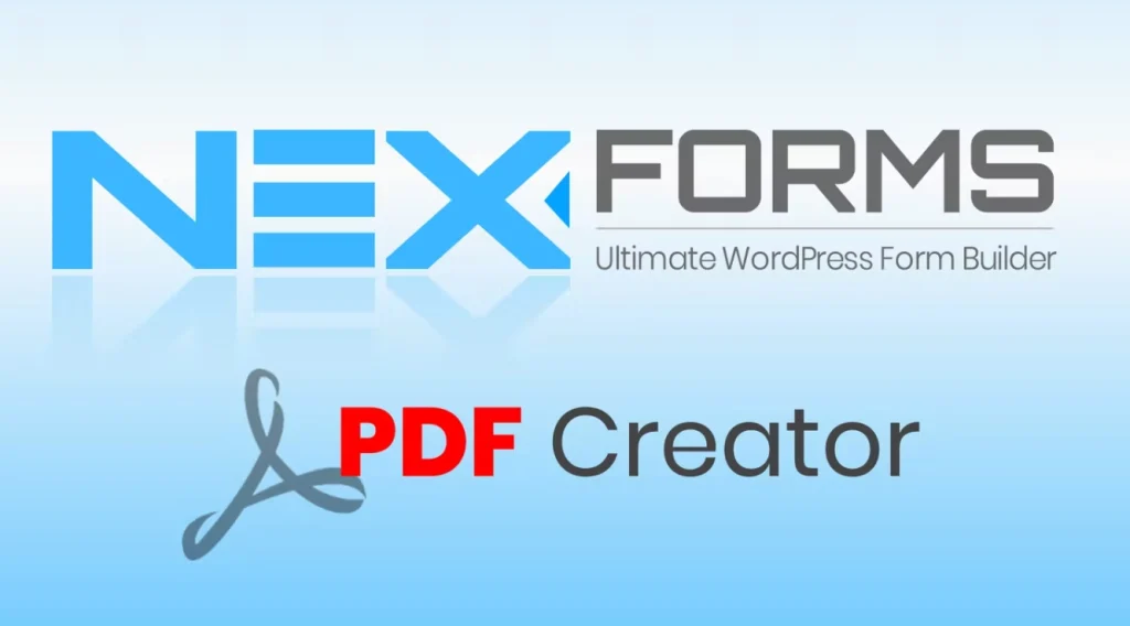 NEX-Forms ADD ON – PDF Creator