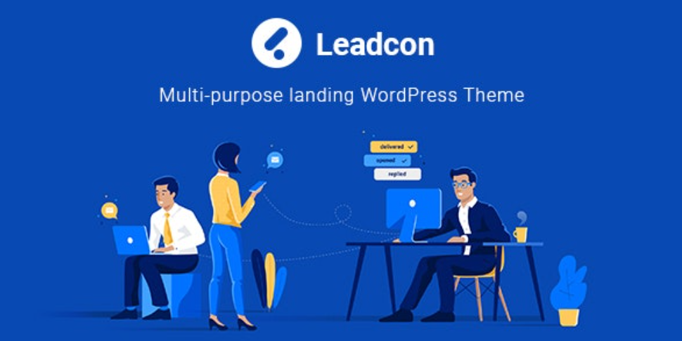 Leadcon – Multipurpose Landing WordPress Theme