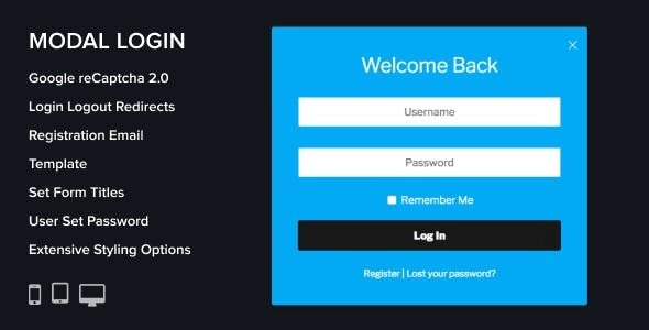 PressApps Modal Login
