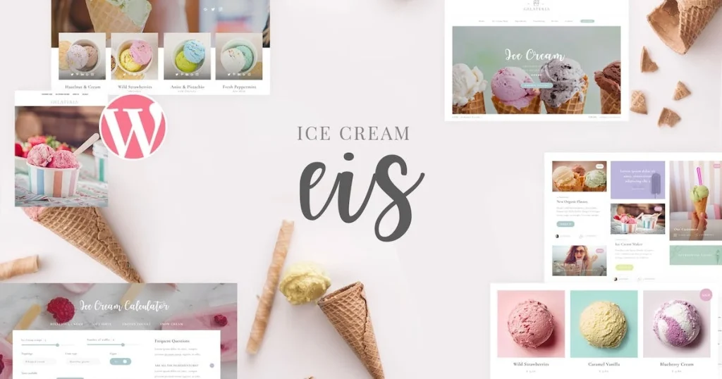 Eis – Ice Cream Shop WordPress Theme